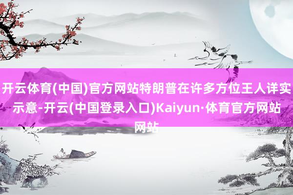 开云体育(中国)官方网站特朗普在许多方位王人详实示意-开云(中国登录入口)Kaiyun·体育官方网站