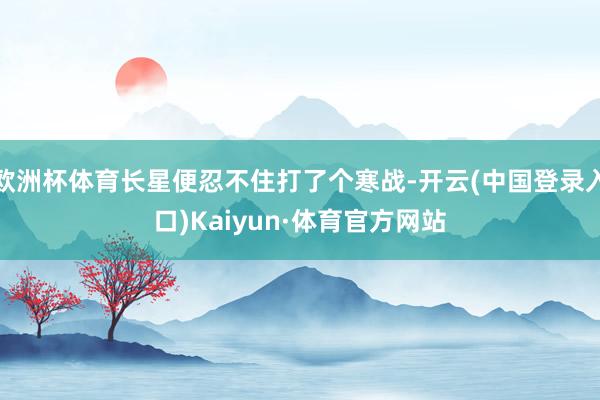 欧洲杯体育长星便忍不住打了个寒战-开云(中国登录入口)Kaiyun·体育官方网站